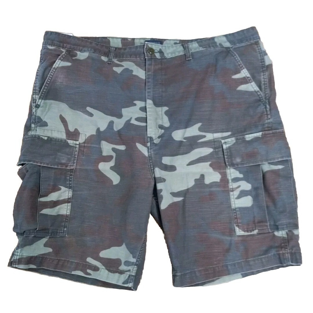 Levi Strauss & Co. Cargo Shorts Men's W40 Green / Brown Camouflage